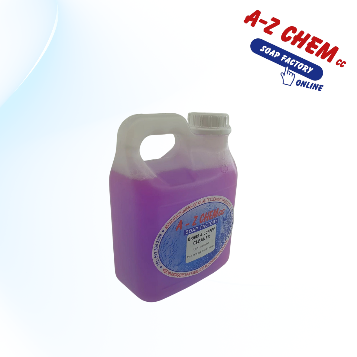 Brass & Copper Cleaner - A-Z Chem CC