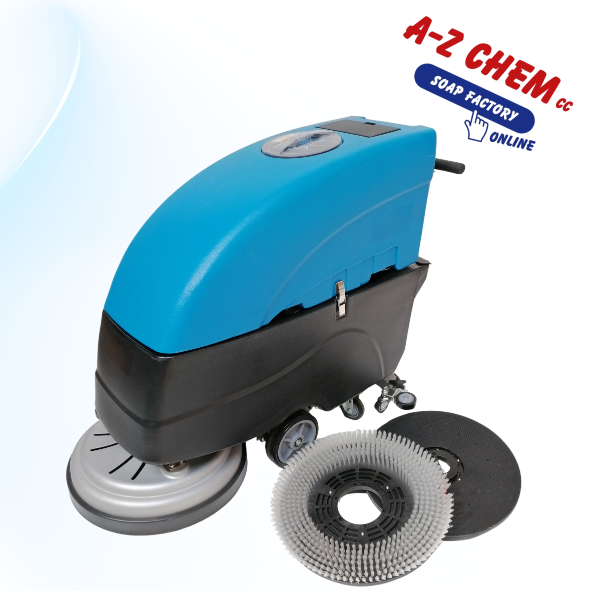 Walk Behind Floor Scrubber 220V – Industrial Cleaning Machine - A-Z Chem CC