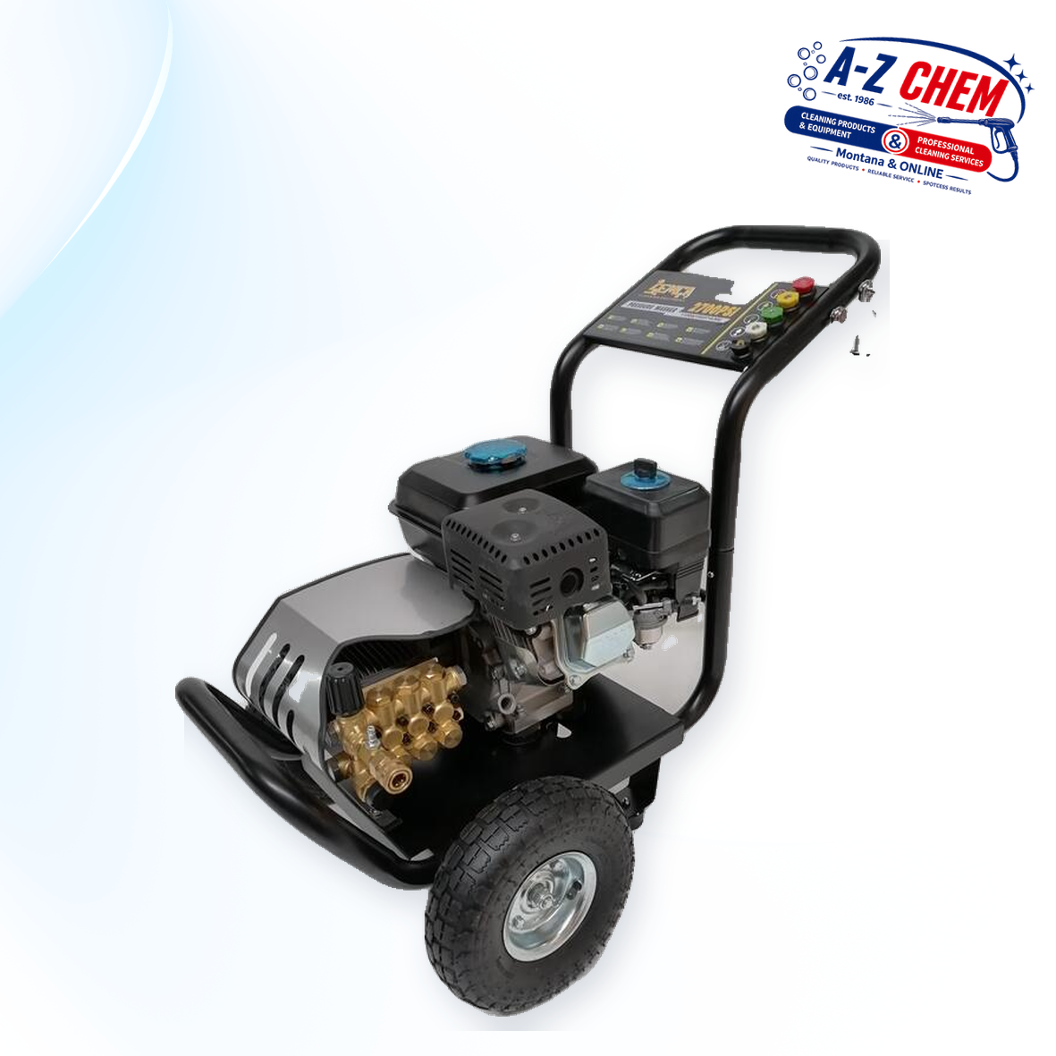 High Pressure Washer 6.5 Horsepower Petrol - product detail view 9 - A-Z Chem South Africa