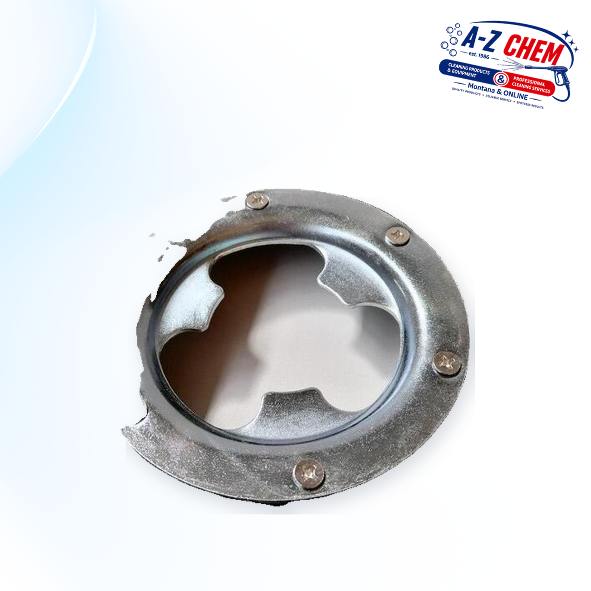 Pad Drive Metal Catchplate for the Rotary - Floor Cleaning Machine Accessory - product detail view 4 - A-Z Chem South Africa