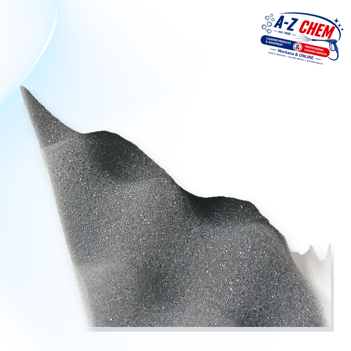 Sponge for 15L / 30L Vacuum Cleaners (NO. 13) (PLASTIC CLIP) - product detail view 4 - A-Z Chem South Africa