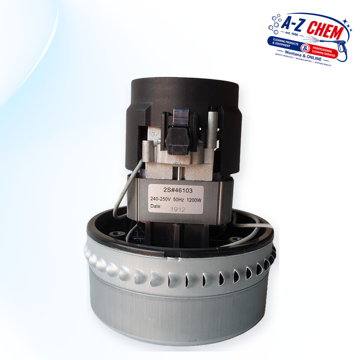 Vacuum Motor 2S - 220Volt - main product view - A-Z Chem South Africa