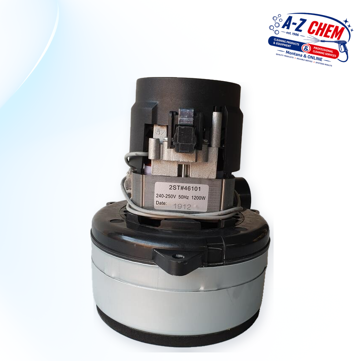Vacuum Motor 2ST - 220Volt - main product view - A-Z Chem South Africa