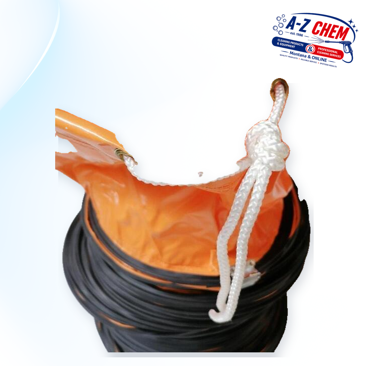 10m Foil Pipe for the Metal Blower - Floor Cleaning Machine Accessory - product detail view 5 - A-Z Chem South Africa