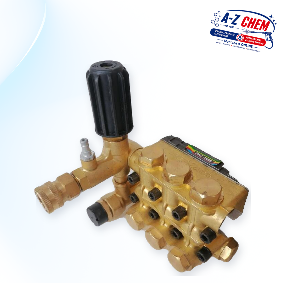 13HP Petrol High Pressure Pump - product detail view 4 - A-Z Chem South Africa