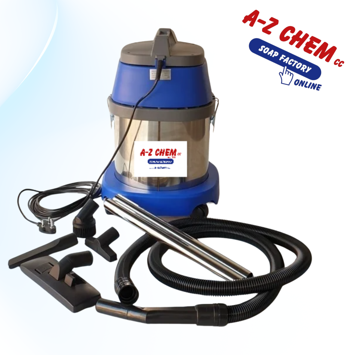 15L Vacuum Cleaner – Wet & Dry – A-Z Chem Online