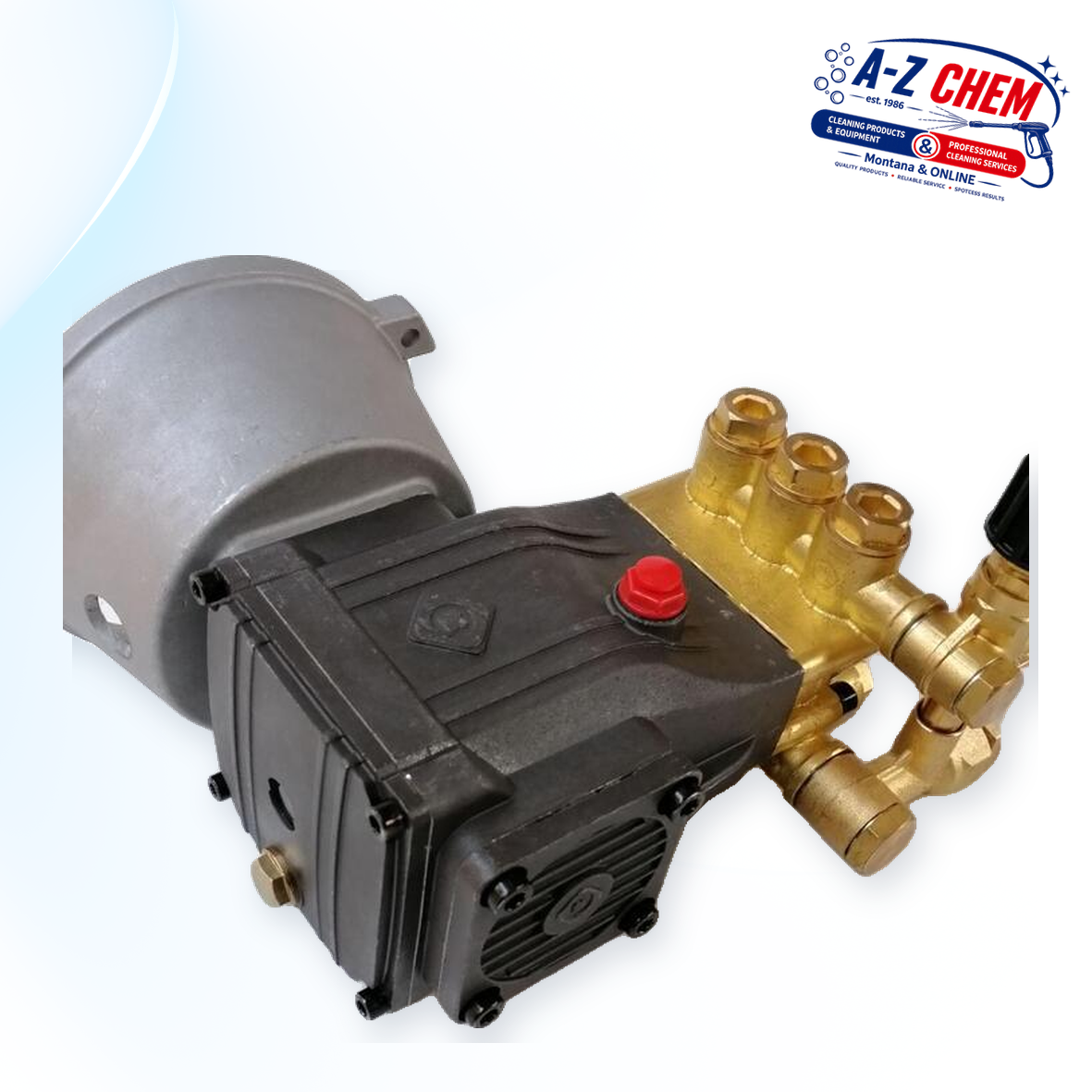 2.2/3kW High Pressure Pump - product detail view 4 - A-Z Chem South Africa