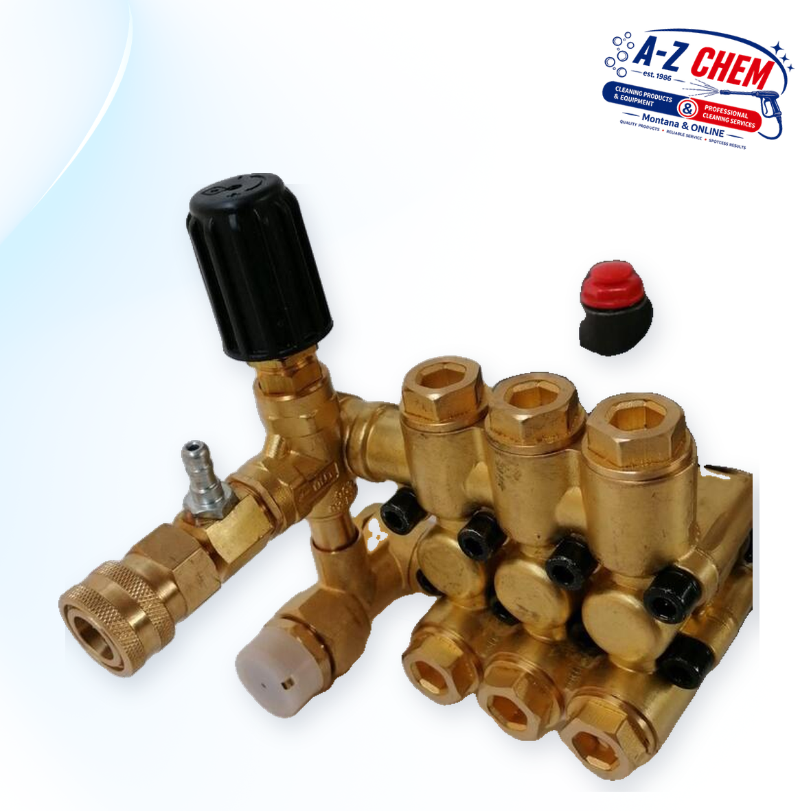 2.2/3kW High Pressure Pump - product detail view 5 - A-Z Chem South Africa
