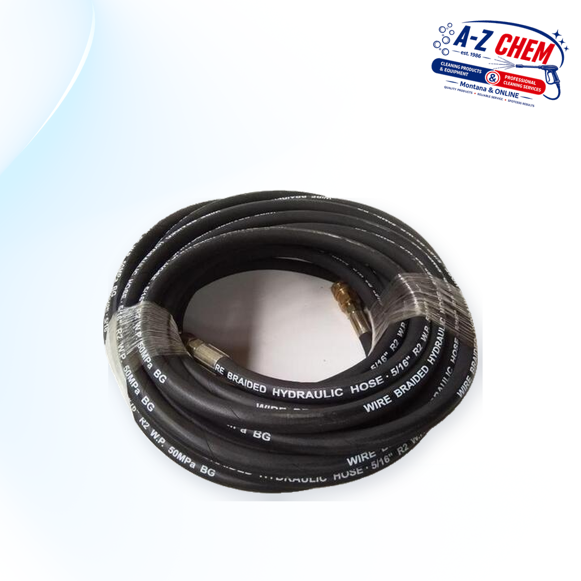 20m 480bar High-Presure Hose - High-Pressure Cleaner Accessory - main product view - A-Z Chem South Africa