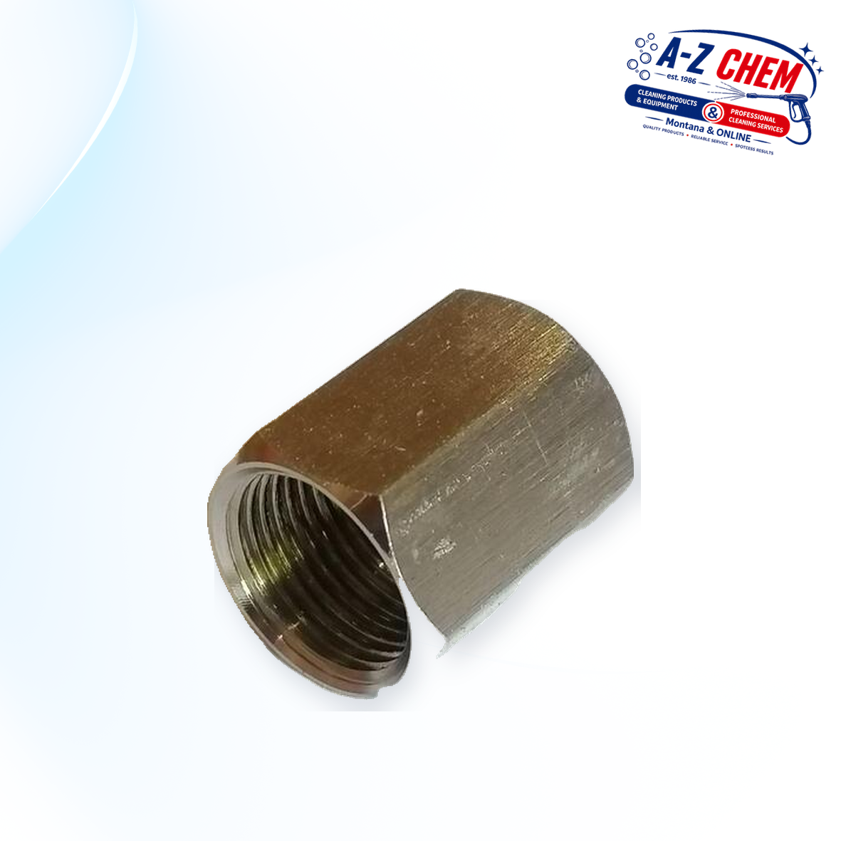 3/8" Female - 3/8" Female High Pressure Connector - product detail view 2 - A-Z Chem South Africa
