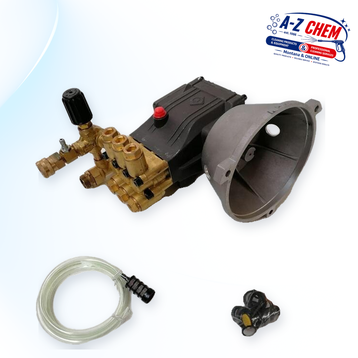 4 KW High Pressure Pump - main product view - A-Z Chem South Africa
