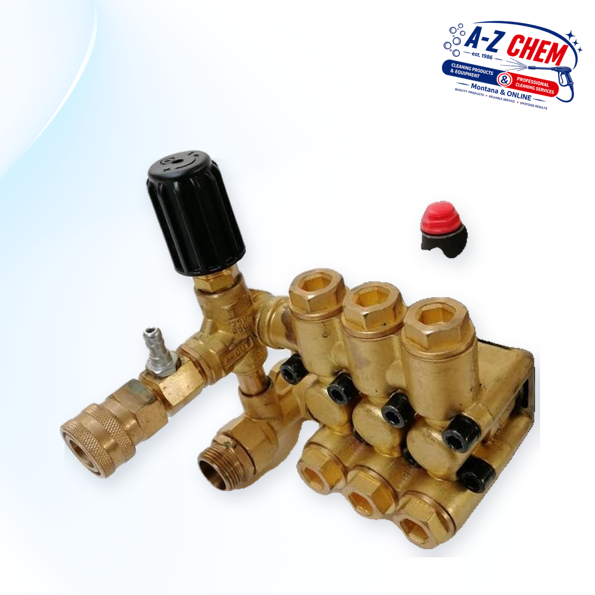 4 KW High Pressure Pump - product detail view 5 - A-Z Chem South Africa