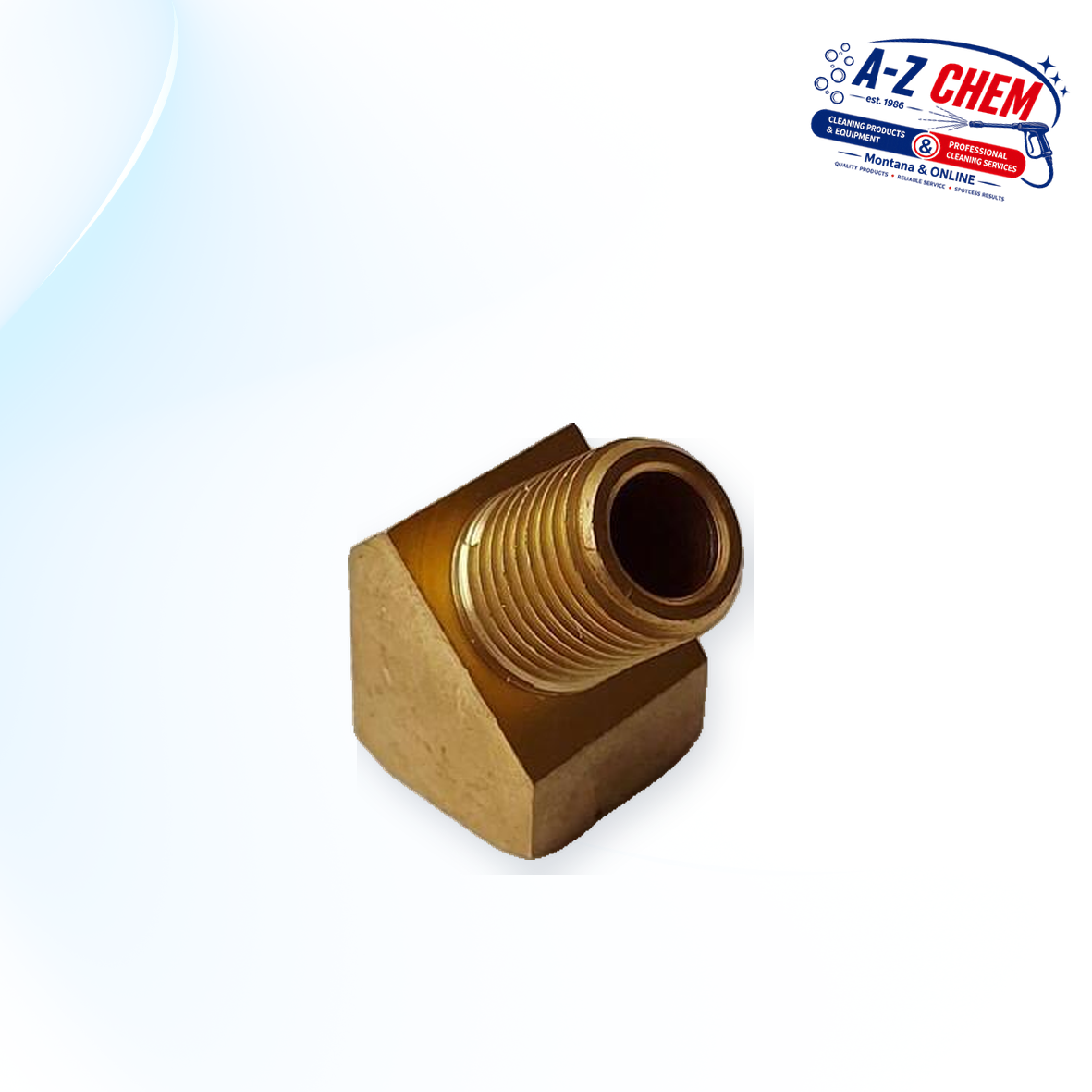 45 Degree Bend - (Large) - Carpet Cleaning Machine Part - main product view - A-Z Chem South Africa