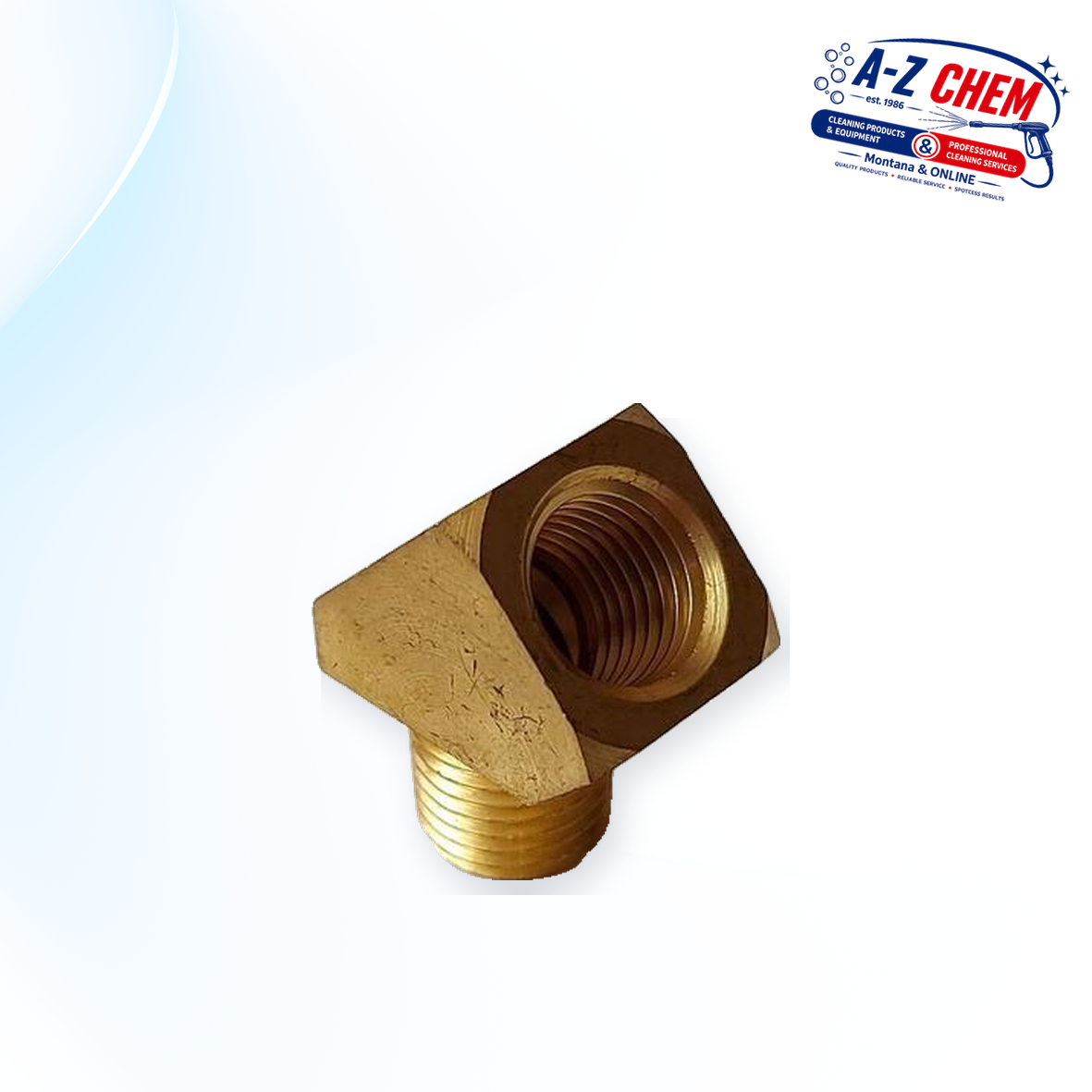 45 Degree Bend - (Large) - Carpet Cleaning Machine Part - product detail view 2 - A-Z Chem South Africa