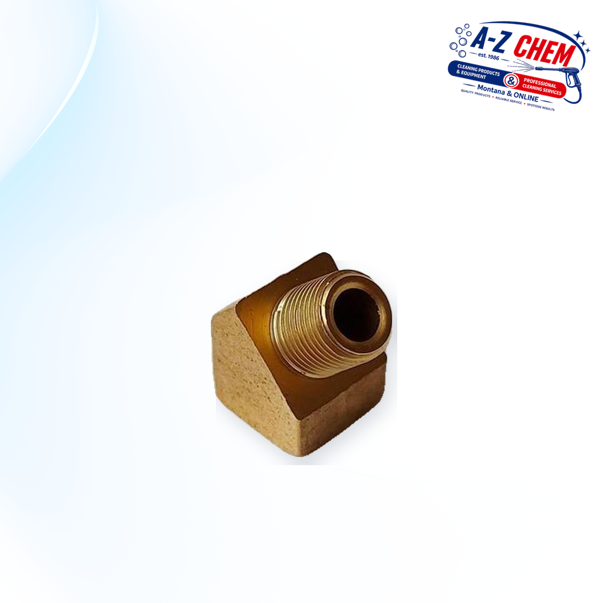 45 Degree Bend - (Small) - Carpet Cleaning Machine Part - main product view - A-Z Chem South Africa