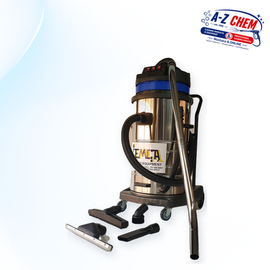 80L Vacuum Cleaner Wet & Dry - 3 Motors - main product view - A-Z Chem South Africa