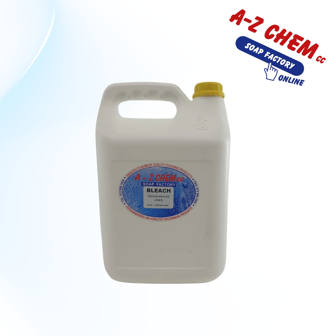 Bleach Super Strength 25% - A-Z Chem CC