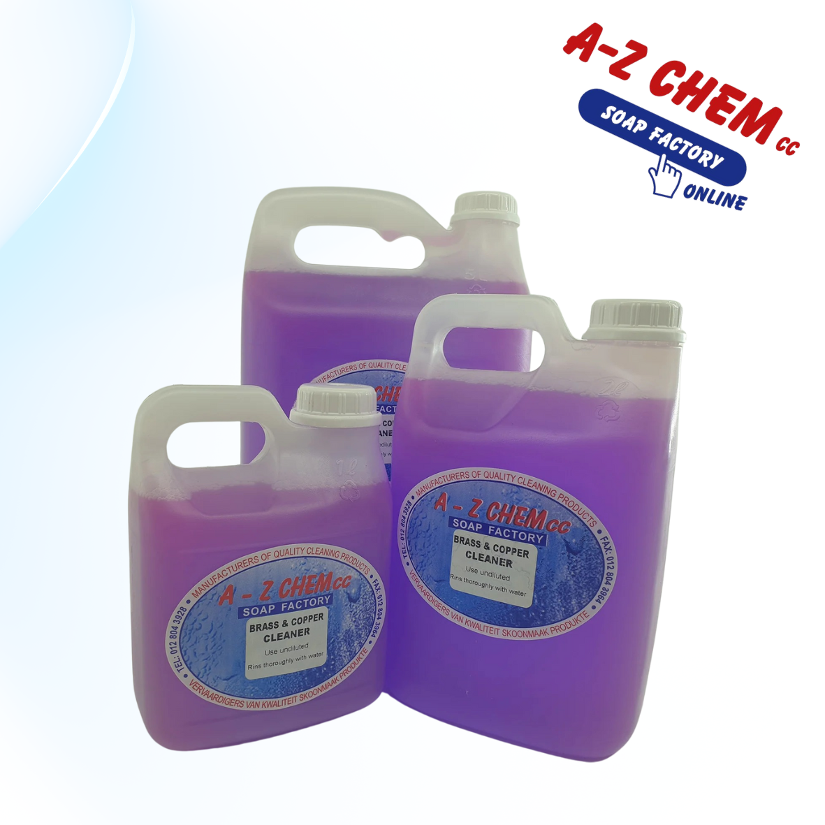 Brass & Copper Cleaner - A-Z Chem CC