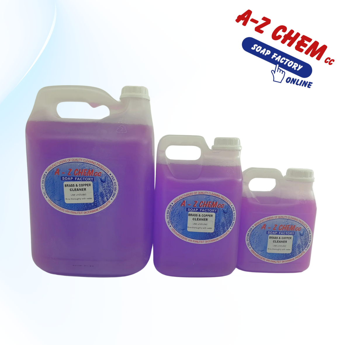 Brass & Copper Cleaner - A-Z Chem CC