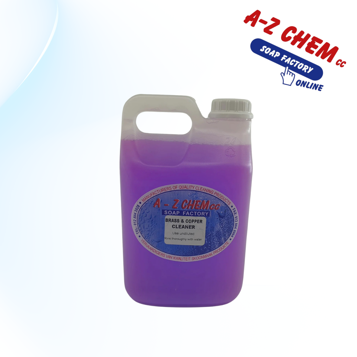 Brass & Copper Cleaner - A-Z Chem CC