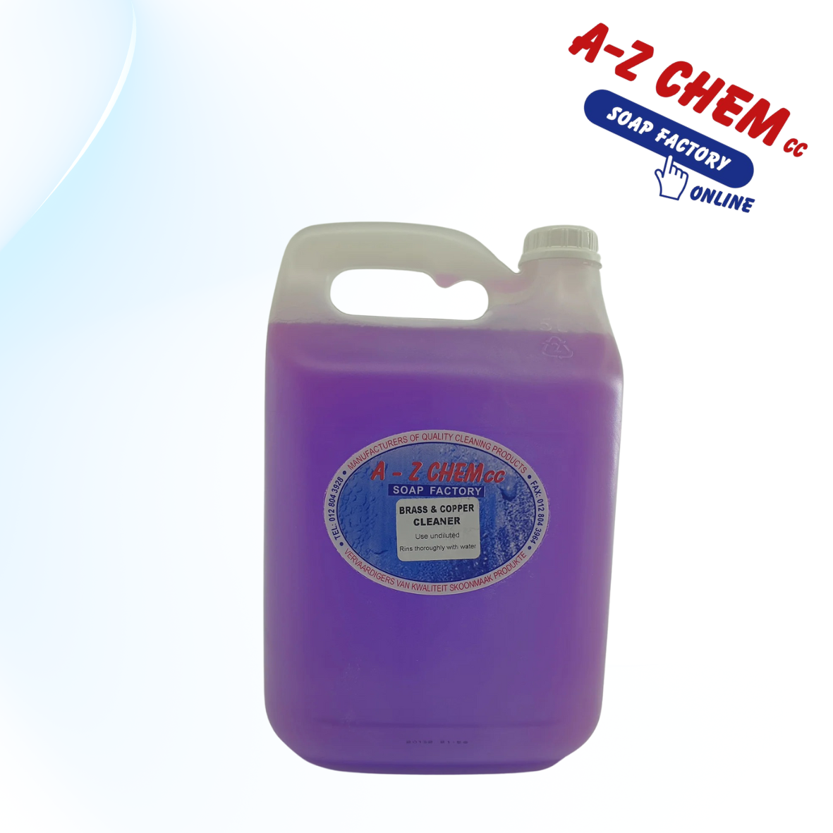 Brass & Copper Cleaner - A-Z Chem CC