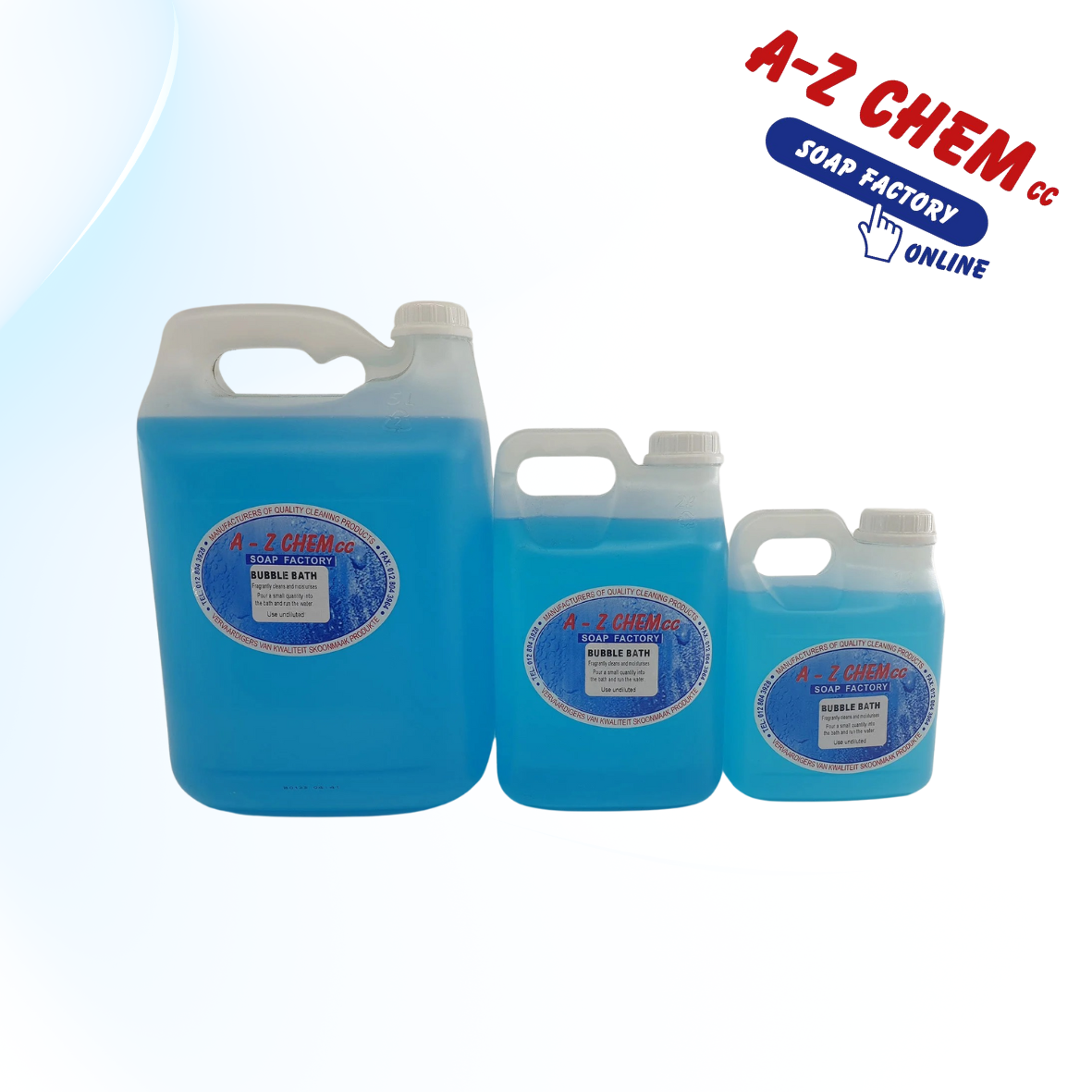 Bubble Bath with Moisturizer - A-Z Chem CC
