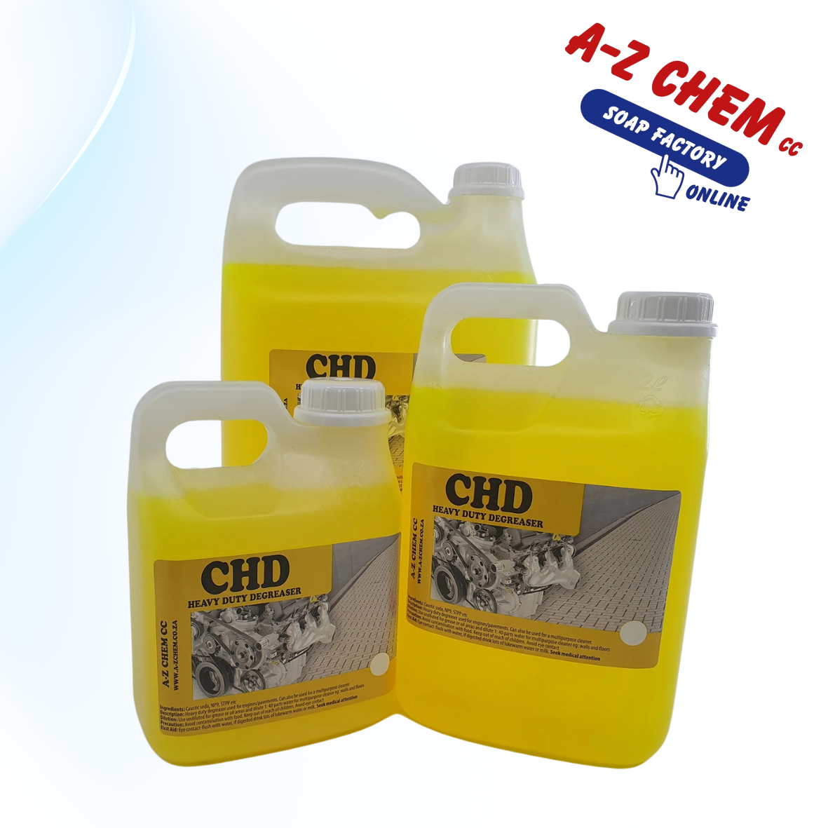 CHD (Heavy Duty Cleaner / Degreaser) - A-Z Chem CC