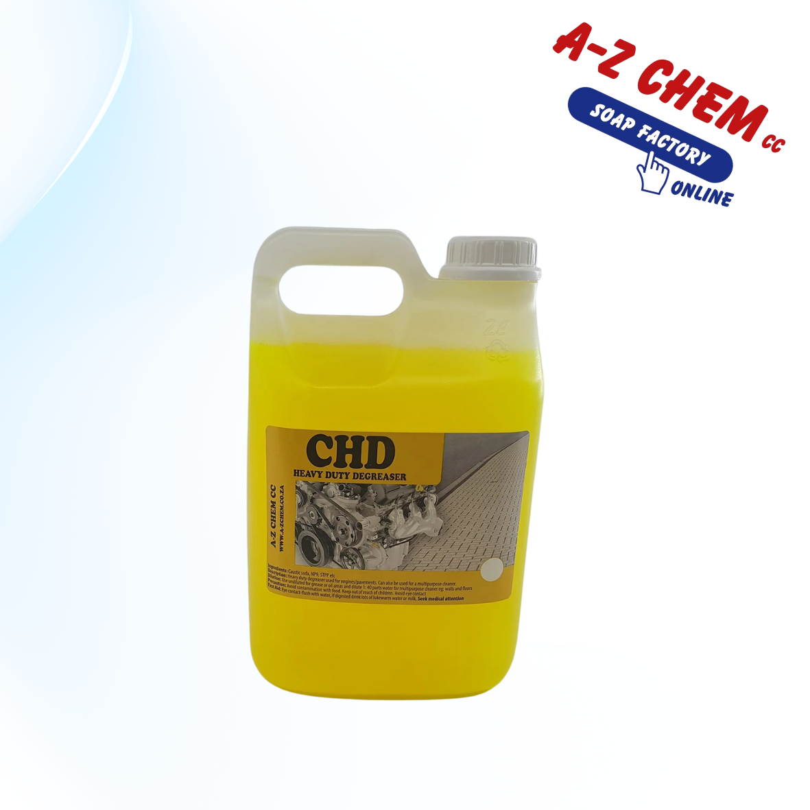 CHD (Heavy Duty Cleaner / Degreaser) - A-Z Chem CC