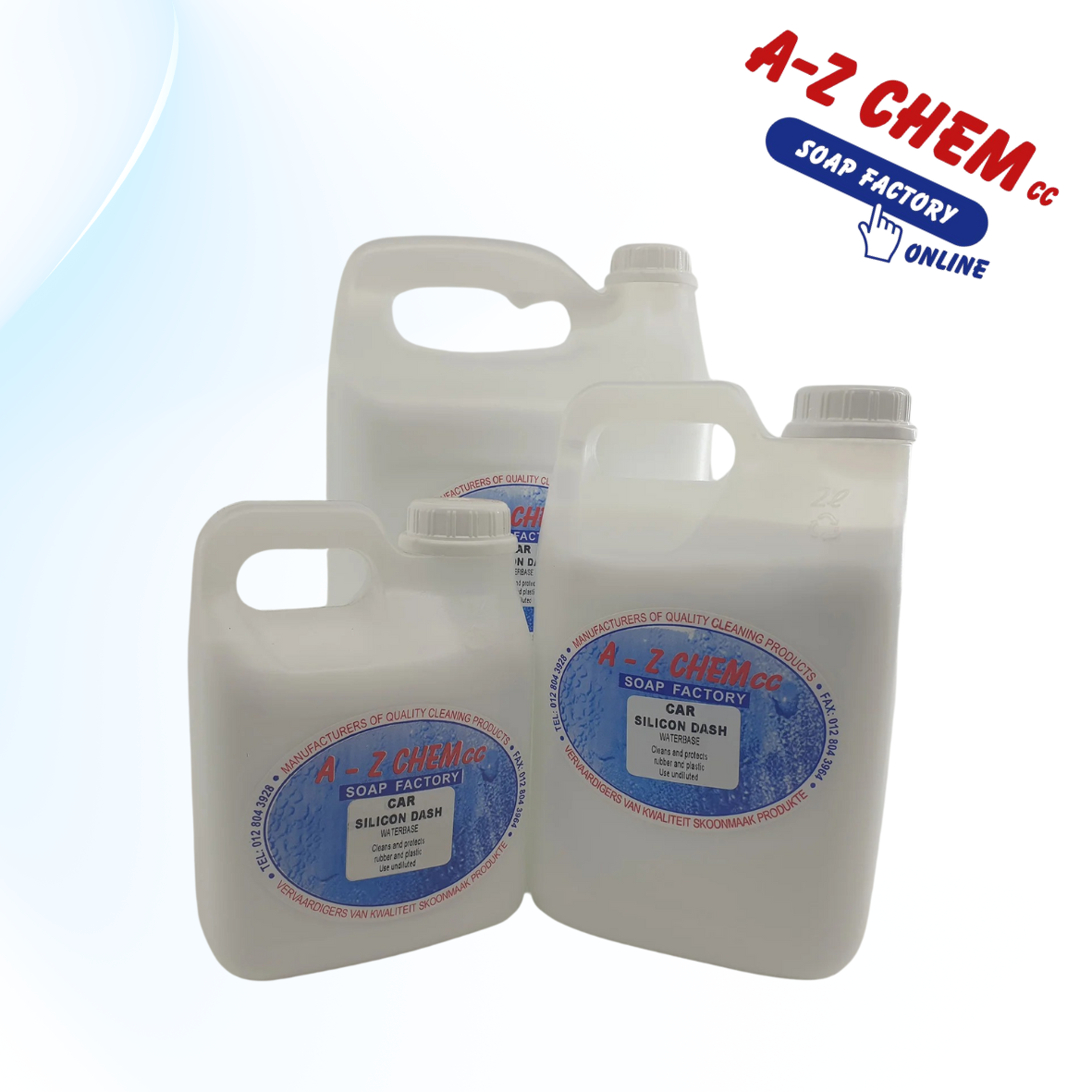 Car Silicon Dash (waterbase) - A-Z Chem CC