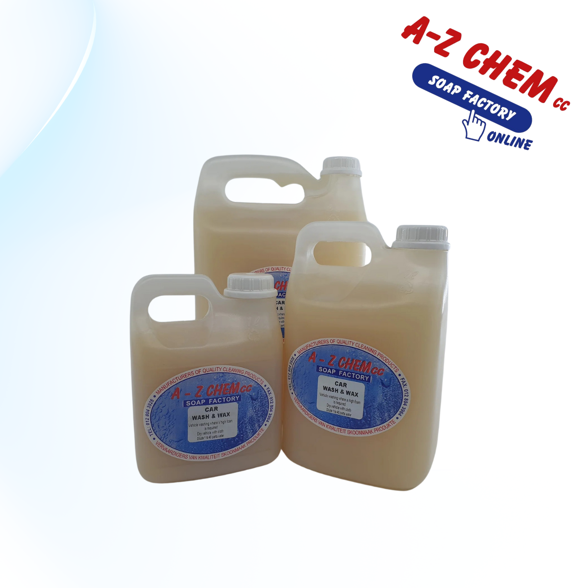 Car Wash & Wax - A-Z Chem CC