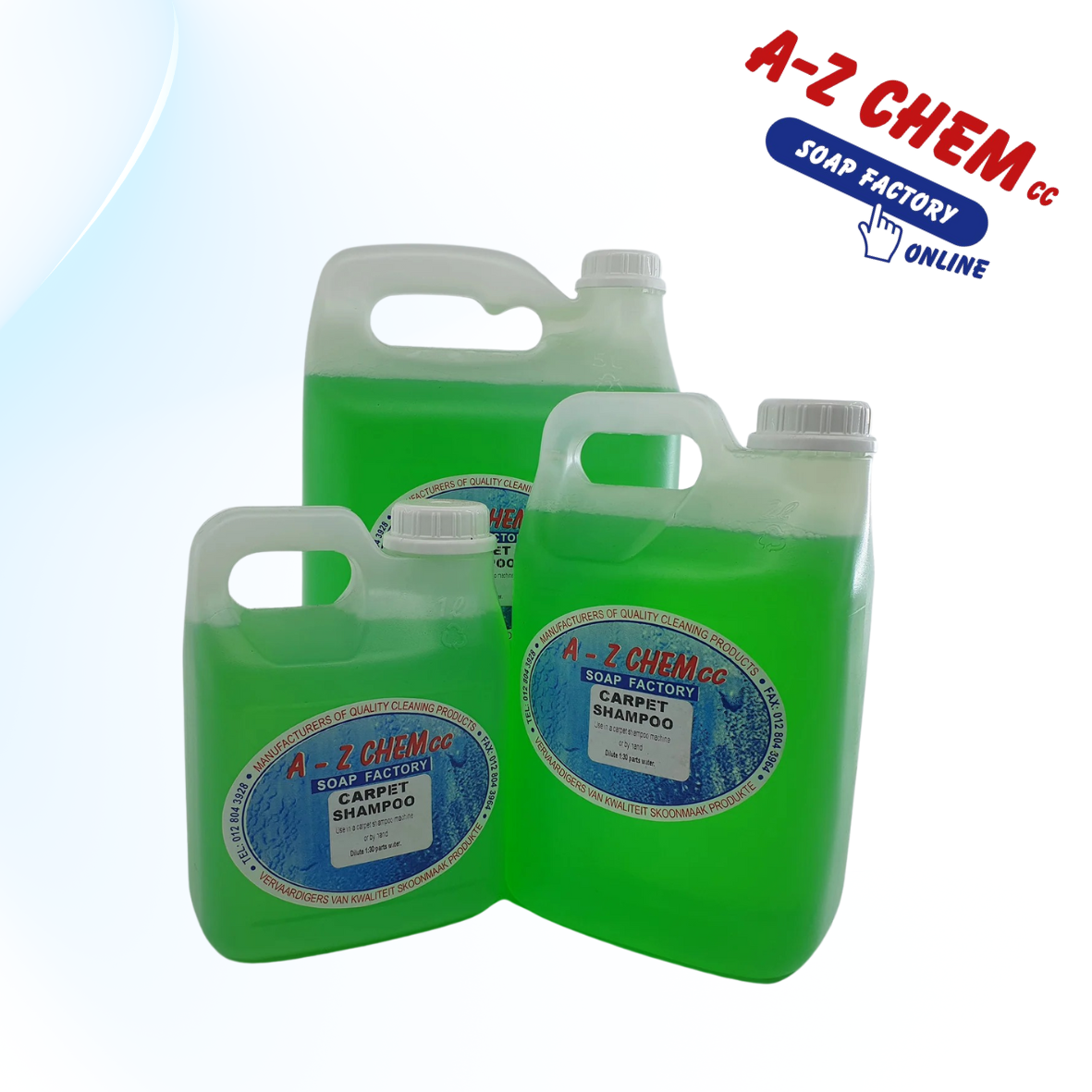 Carpet Shampoo - A-Z Chem CC