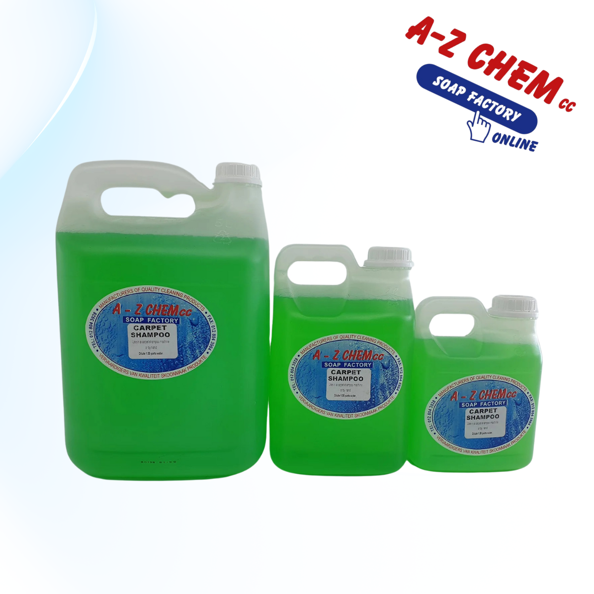Carpet Shampoo - A-Z Chem CC
