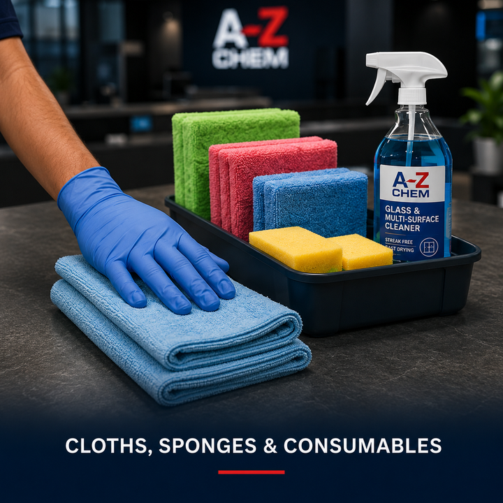Cloths, Sponges & Consumables