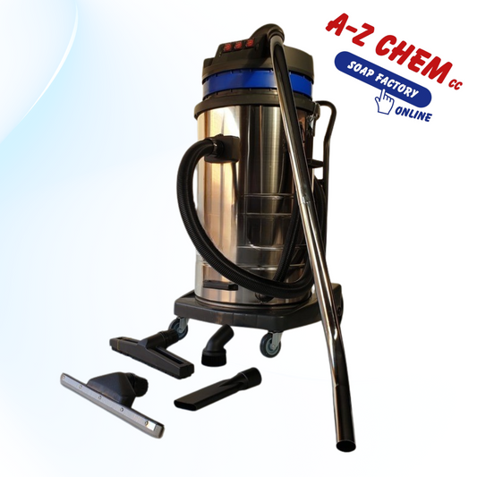 80L Vacuum Cleaner – Wet & Dry (3 Motors) - A-Z Chem CC
