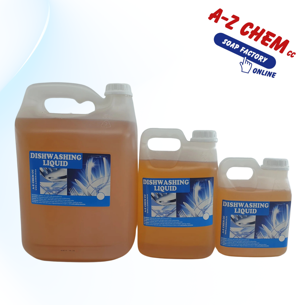 Dishwashing Liquid 20% - A-Z Chem CC