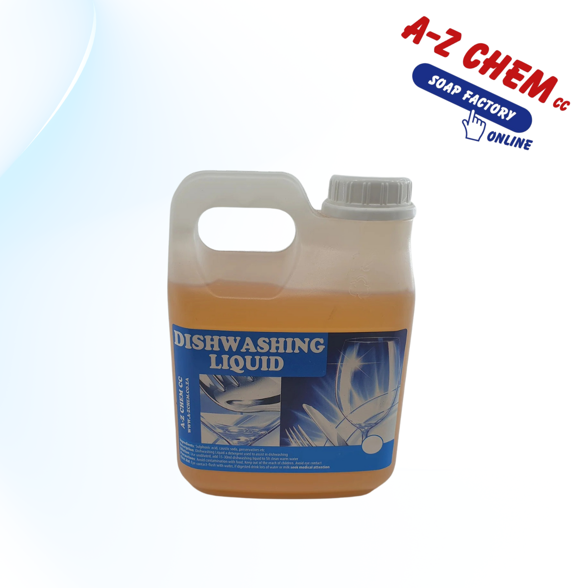 Dishwashing Liquid 20% - A-Z Chem CC