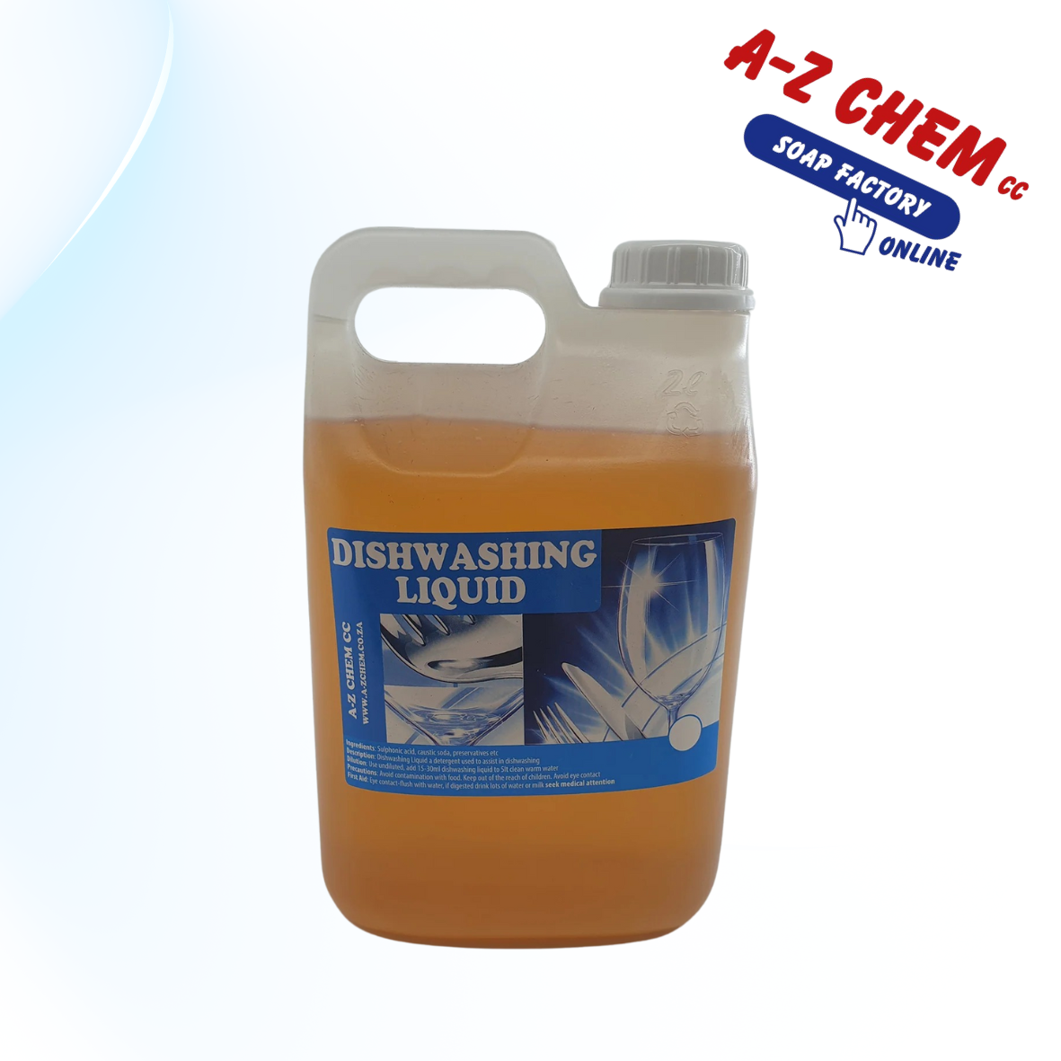 Dishwashing Liquid 20% - A-Z Chem CC