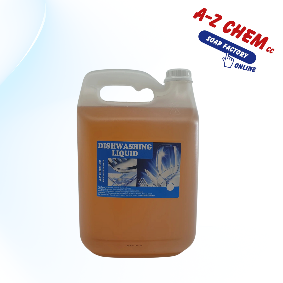 Dishwashing Liquid 20% - A-Z Chem CC