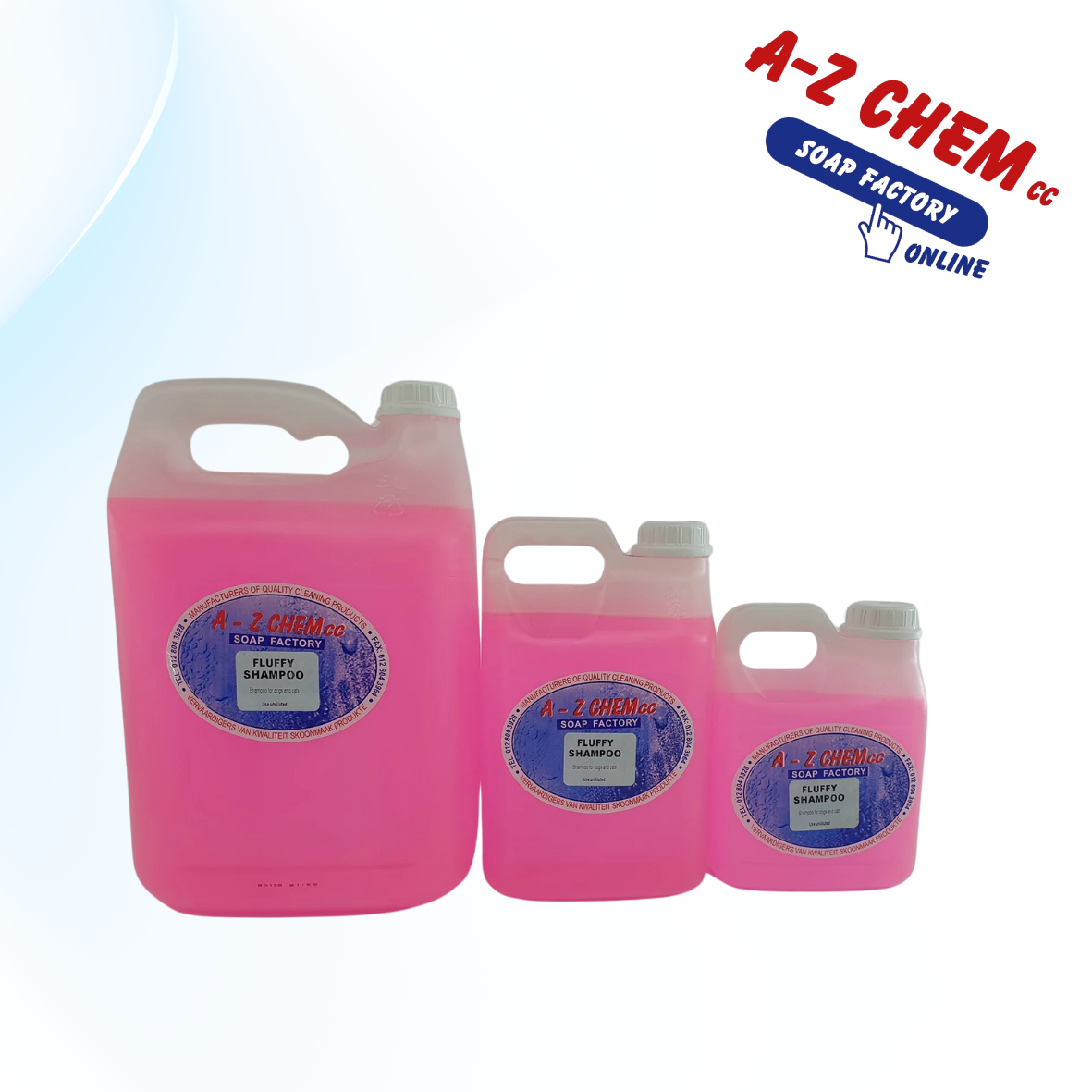Fluffy Shampoo (Pet shampoo) - A-Z Chem CC
