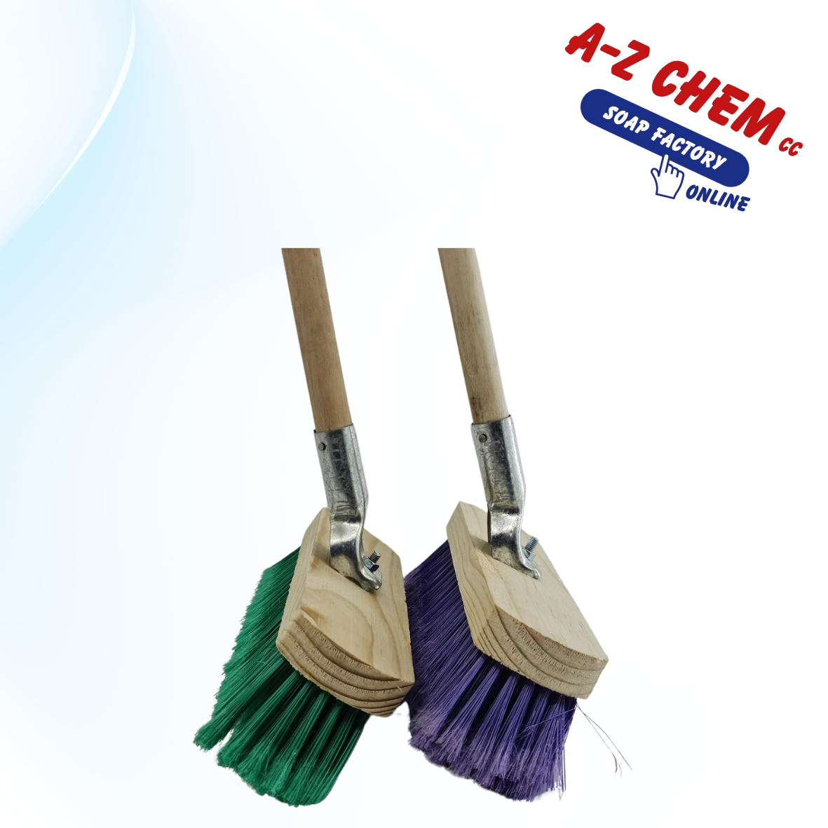Household Broom Wooden - A-Z Chem CC