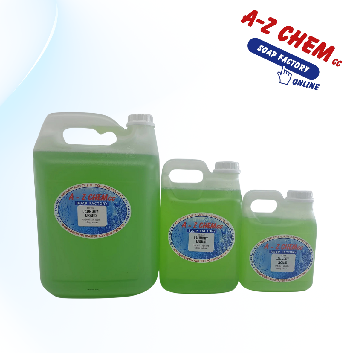Laundry Liquid - A-Z Chem CC