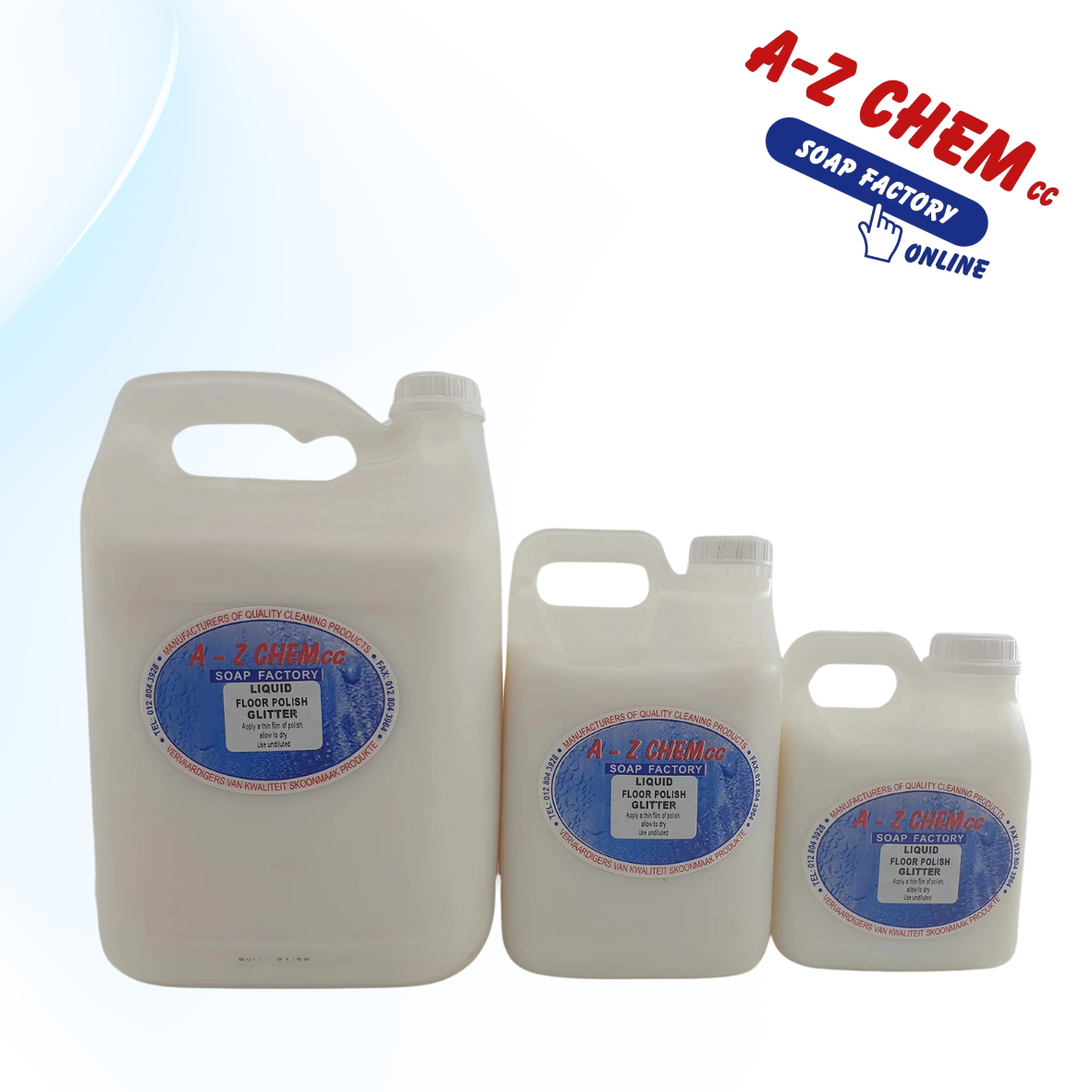 Liquid Floor Polish (Glitter) - A-Z Chem CC