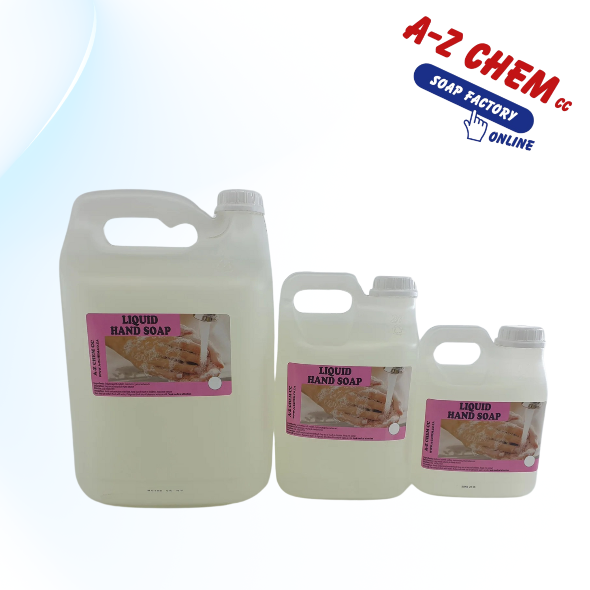 Liquid Hand Soap - A-Z Chem CC