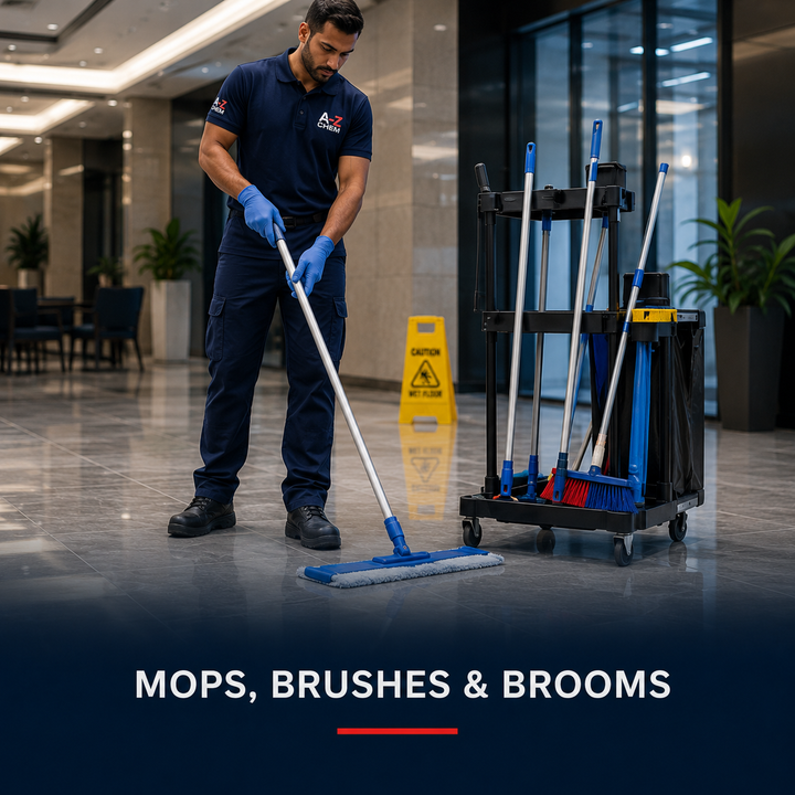 Mops, Brushes & Brooms