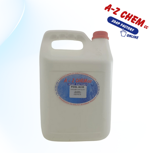 Pool Acid 50% 5 lt - A-Z Chem CC