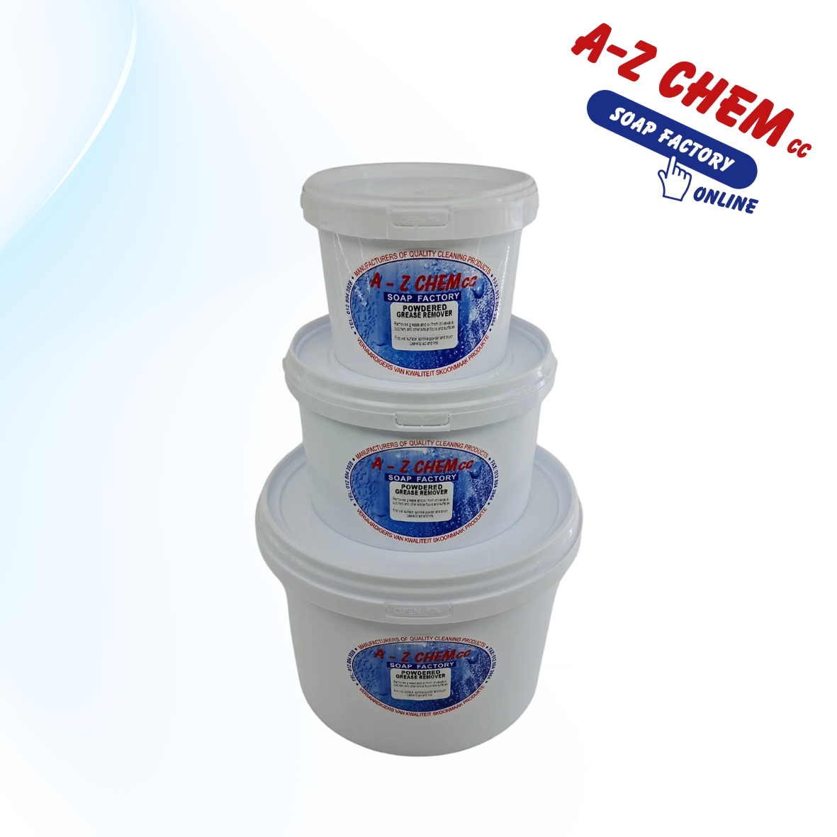Powdered Grease Remover - A-Z Chem CC