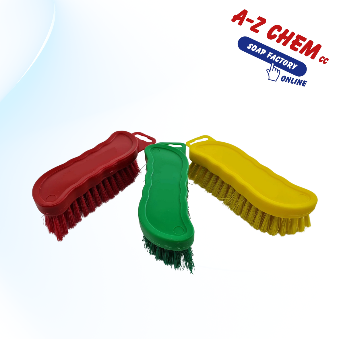 Scrubbing Brush Plastic S Scrub - A-Z Chem CC