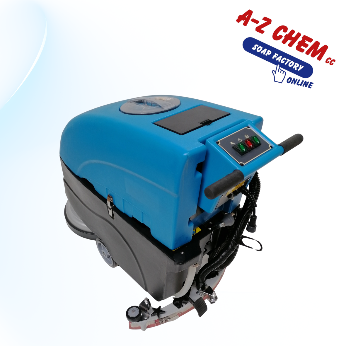 Walk Behind Floor Scrubber 220V – Industrial Cleaning Machine - A-Z Chem CC