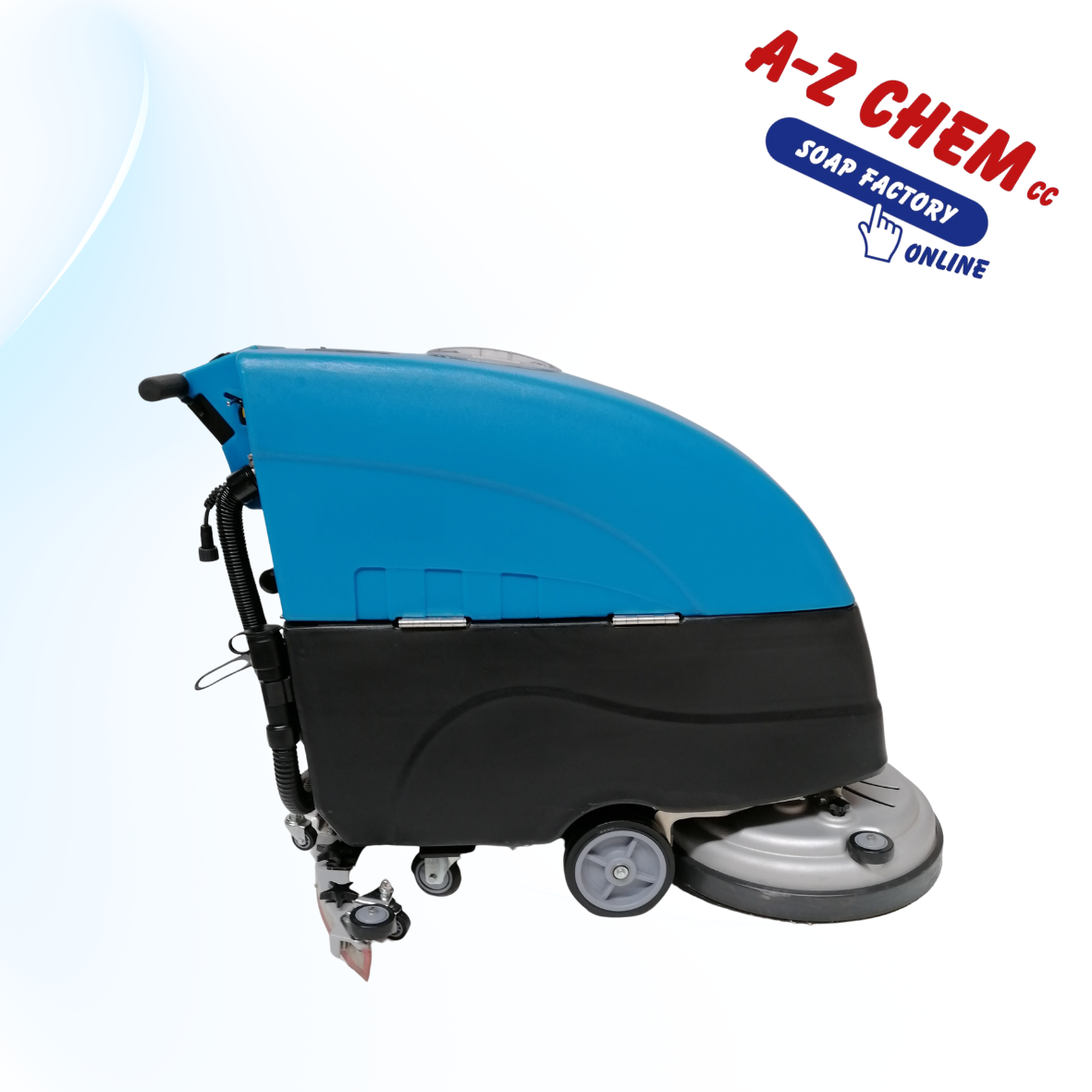 Walk Behind Floor Scrubber 220V – Industrial Cleaning Machine - A-Z Chem CC