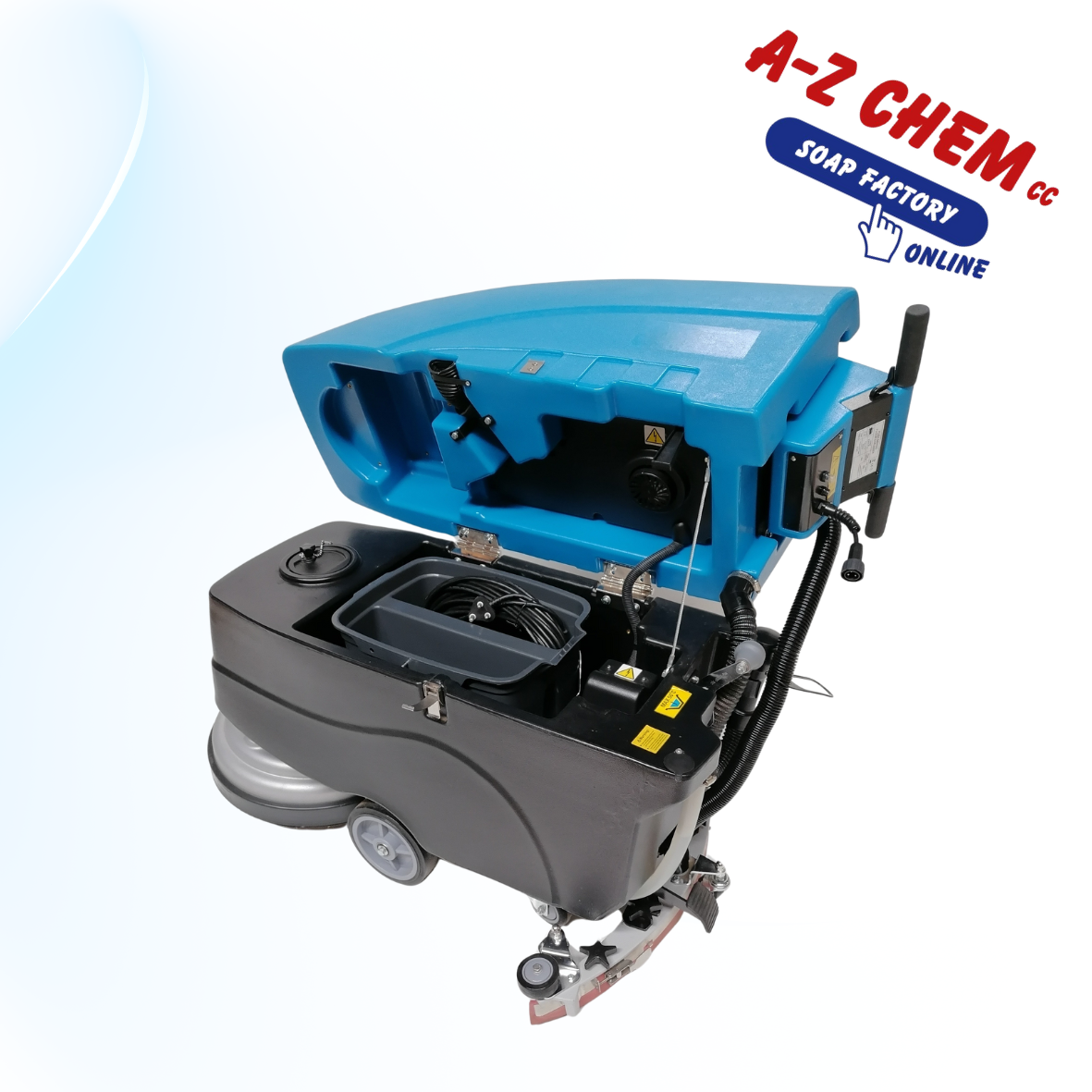 Walk Behind Floor Scrubber 220V – Industrial Cleaning Machine - A-Z Chem CC